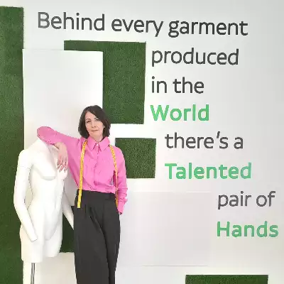 behind every garment in the world theres a talented pair of hands